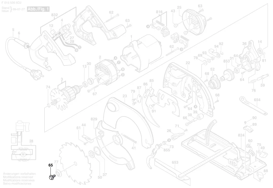 Vis tête hexagonale réf. 1 619 X00 935